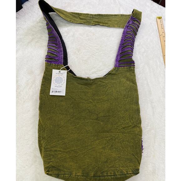 The Collection Royal Peace Stamped Hobo Bag NWT - Picture 5 of 8